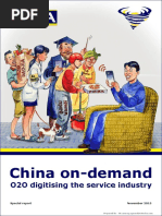 China On Demand (O2O Digitising The Service Industry) 031115