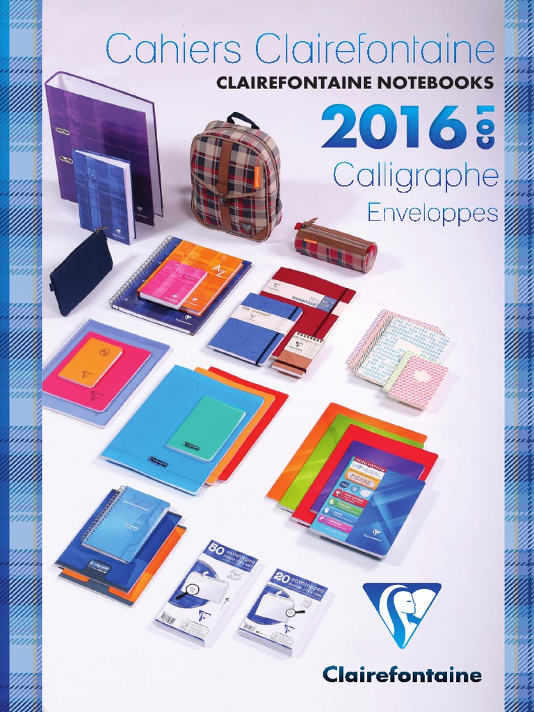 Clairefontaine - C01 PDF, PDF, Cahier (papeterie)
