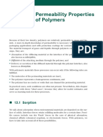Permeability Properties of Polymers