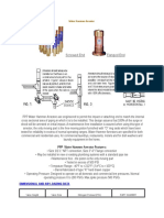 Dimensional and Air Loading Data: PPP Water Hammer Arrestor Features