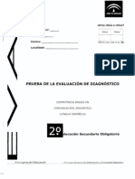 Evaluación de Diagnóstico - Competencia Lingüística - Andalucia 2008 - 2009