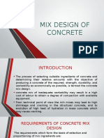 Mix Design Presentation