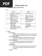 Computer Science - FAQ