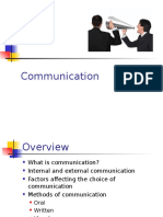 Communication c