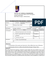 Lab No.: 1 Flowmeter Measurement Apparatus Topic: Mark: Date: Participant Course: CHE 241 Semester: 3 Group: EH110 - 3C No. Name Matrix No. Signature