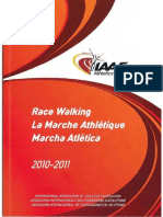 Race Walking 2010-2011 (A Guide To Judging and Organising)