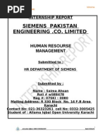 Download Saima Ahsan Final Report of Mba Hrm by sanaahsan98 SN30016753 doc pdf
