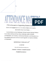 attendance matters 2016