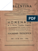 Revista Teosofica Argentina Numero Homenaje Completo