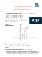 Reprezentarea Geometrica a Graficului Unei Functii