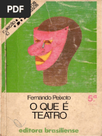 Fernando Peixoto - O Que é Teatro