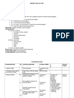 Proiect de Lectie Anatomia Sistemului 