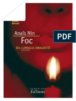 Anais Nin Foc. Din Jurnalul Dragostei