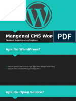Mengenal CMS WordPress Versi 1