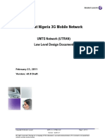 Etisalat Nigeria 3G Mobile Network: UMTS Network (UTRAN) Low Level Design Document