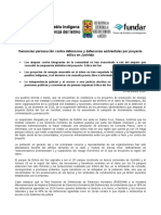 160223 COMUNICADO_Defensoras Binnizá Denuncias Agresiones.