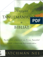 Watchman Nee - Hogyan Tanulományozzuk A Bibliát