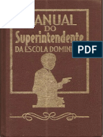 Manual Do Superintendente Da Escola Dominical Claudionor Correia de Andrade