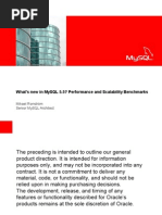 What's new in MySQL 5.5? Performance and Scalability Benchmarks