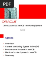 Introduction to InnoDB monitoring System