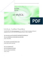 Lecture 210 - Mysql Further Reading