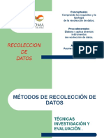 CLASE 11 Procedimientos de Recolección de Datos. (2)