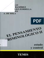 Bergalli Bustos Miralles El Pensamiento Criminologico Tomo II