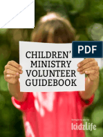 Kidzlife Children S Ministry Volunteer Guidebook PDF