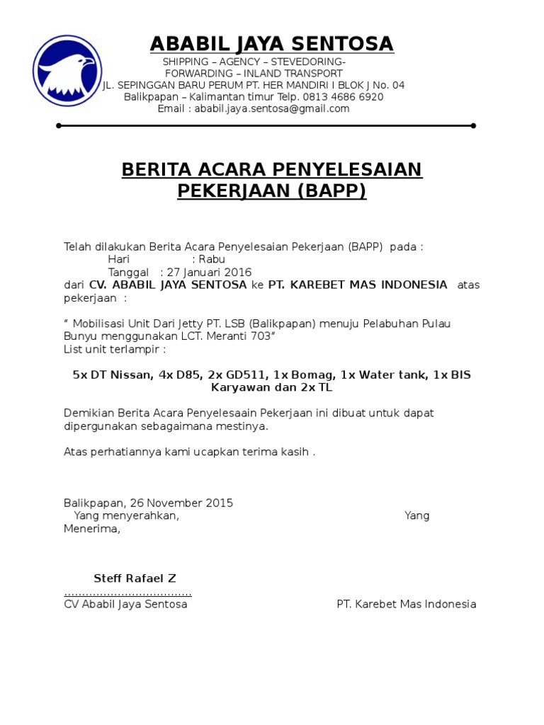 Berita Acara Penyelesaian Pekerjaan Kmi 1 (1)