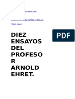 Diez Ensayos Del Profesor Arnold Ehret