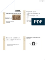 Calidad Del Suelo y Normatividad