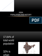 INDIA Population and History