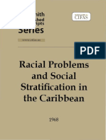 Racial Problems and Social Stratification in the Caribbeam