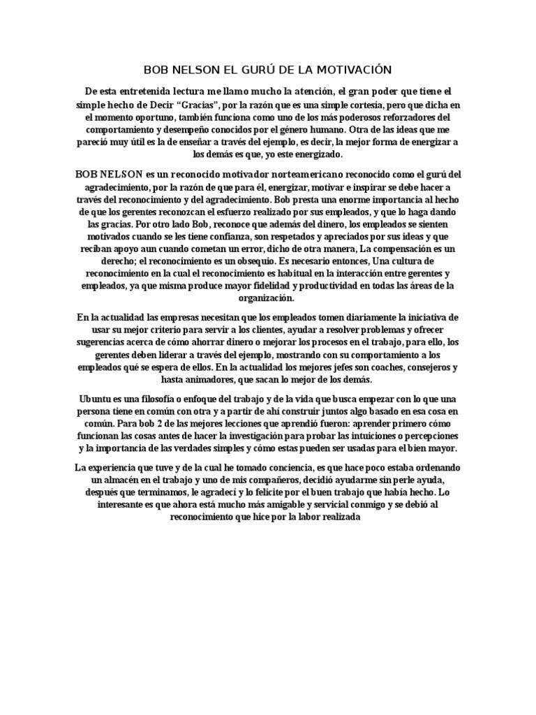 El Gurú de La Motivacion | PDF | Motivación | Motivacional