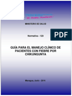 Guia clinica para el manejo de pacientes con fiebre por Chikungunya 2014