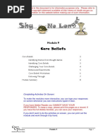 Core Beliefs Inventory Assessment | PDF | Psychology | Psychological ...