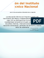 Creación Del Instituto Politécnico Nacional: Aun No Se Encuentra El Decreto de Su Creación