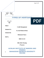 Types of Mortgage