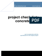 ProjChkListConcretePour PDF