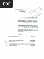 Full Anne Waiguru Affidavit Plus Adan Harakhe Memo to Waiguru
