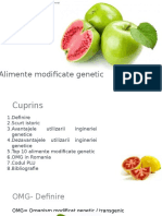 Alimente Modificate Genetic