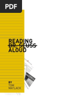 Download Reading Dr Seuss Aloud by Tom Matlack SN30024947 doc pdf