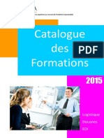 Catalogue Formations GALIA 2015
