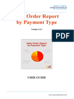 Sales Order Report Extension