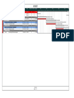 CCGT - Gantt Char - Critical Path Activitiest