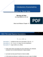 Lecture14 Panel Data