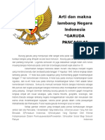 Arti Dan Makna Lambang Negara Indonesia