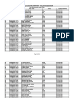 Third Batch Supplementary