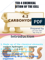 Chapter 4 Chemical Composition of The Cell: 4.2 Carbohydrates