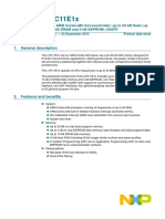 LPC11E1X Product data sheet